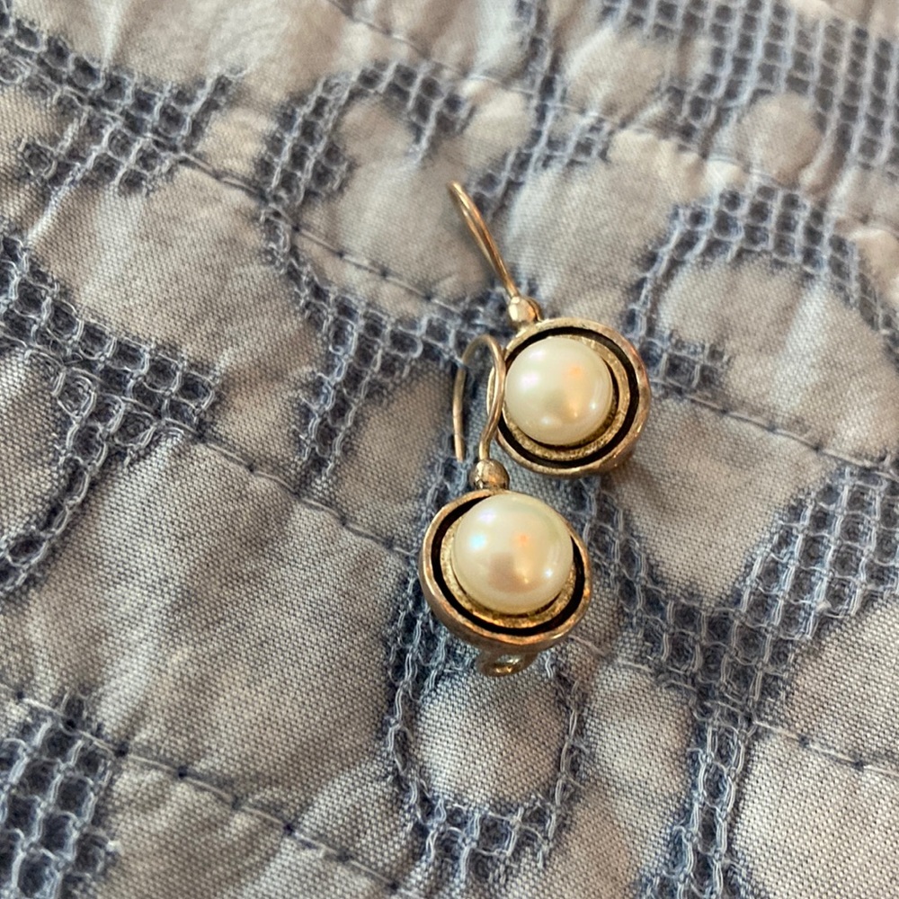 .925 Inspiranza Freshwater Pearl Earrings